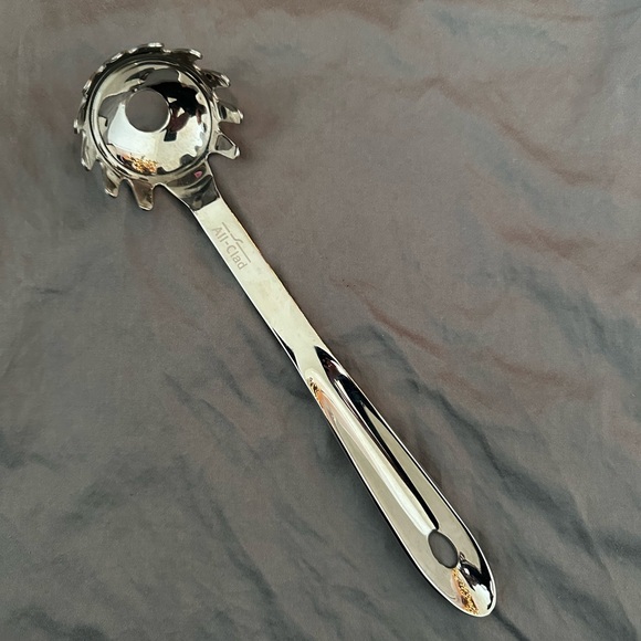 All-Clad Stainless Steel Pasta Ladle - Picture 2 of 3